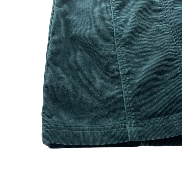 Pacsun Los Angeles Women’s Sz 28 Forest Green Soft Corduroy High Rise Mini Skirt - Picture 7 of 16